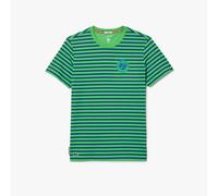 Lacoste Mens Sport Ultra Dry Roland-Garros Edition T-Shirt in Blue Cotton - Size X-Small