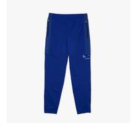 Lacoste Mens Sport Zip Pockets Tapered Tracksuit Bottoms in Blue - Size Large