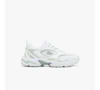Lacoste Mens Storm 96 2K Synthetic Leather Trainers - White/Light Green - 8 UK - White/Light Green - 100% Mixed