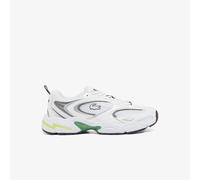 Lacoste Mens Storm 96 2K Trainers in White Green Leather - Size UK 6.5