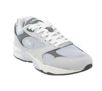 Lacoste Mens Storm 96 Vintage Leather Trainers - Grey - 9 UK - Grey - 100% Mixed