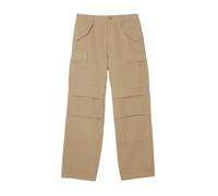 Lacoste Mens Straight Cargo Trousers - Beige - 40R - Beige - 100% Cotton Twill