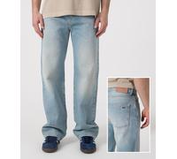 Lacoste Mens Straight Cut Indigo Jeans - Colour: MKU Washed Bleach - Size: 34R