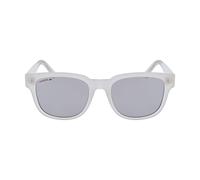 Lacoste Men's Sunglasses L982S - Matte Crystal with Light Grey Flash Mirror Lens