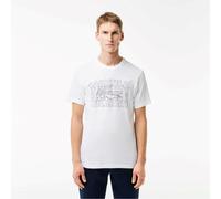 Lacoste Mens T-shirt Short Sleeve Regular Fit Crew Neck Cotton