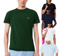 Lacoste Mens T Shirts TH6709 Crew Neck Short Sleeve Regular Fit Cotton Top