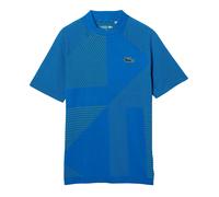 Lacoste Mens Tennis Seamless Polo Shirt - Blue - Blue - XS - 85% Polyester/15% Polyamide