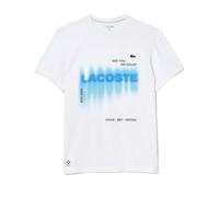 Lacoste Mens Tennis X Daniil Medvedev T-Shirt - White - M - White