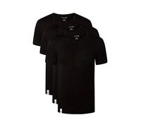 Lacoste Short Sleeve Base Layer 3 Units Black M Men