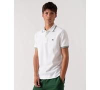 Lacoste Mens Tipped Polo Shirt - White 001