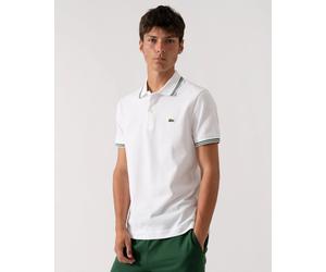 Lacoste Mens Tipped Polo Shirt - White 001