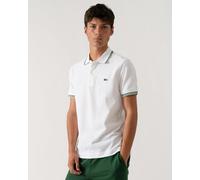 Lacoste Mens Tipped Polo Shirt - White 001 - White 001 - XXL