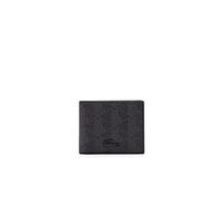 Lacoste Men's Wallet The Blend Monogram Noir Gris