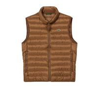 Lacoste Mens Water Repellent Padded Gilet - Brown - M - Brown