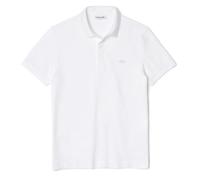 Lacoste Mens White Paris Regular Stretch Cotton Piqué Polo Shirt - Size Medium