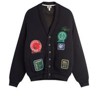 Lacoste Men's x CLOT Reversible Patch Cardigan Navy Blue