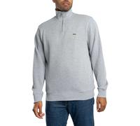 Lacoste Men's Zip Collar Sweatshirt, Grey