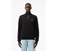 Lacoste Men's Zip-Up High Neck Interlock Sweatshirt - Black - 7 (46" Chest)