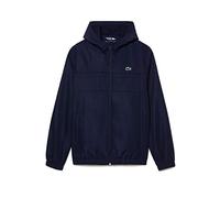 Lacoste Mens Zipped Hooded Sport Jacket Navy M