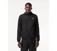 Lacoste Mens Zipped Training Jacket - Black/Black-Black 8VM