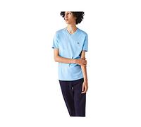 Lacoste mensTH6710 51 031Short Sleeve V-Neck Pima Cotton Jersey T-Shirt Short Sleeves T-Shirt - Blue - XXXXL