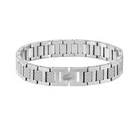 Lacoste Metropole Bracelet 316L Stainless Steel 2040117 - Man - 316L Stainless Steel Silver 19 cm