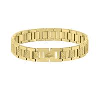 Lacoste Metropole Bracelet 316L Stainless Steel 2040120 - Man - 316L Stainless Steel Gold 19 cm