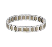 Lacoste Men's METROPOLE Collection Link Bracelet Embellished with petit piqué pattern