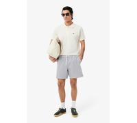 Lacoste Mid Length Striped Textured Swim Trunks - Lacoste Shorts Size: XL (36-38" Waist)