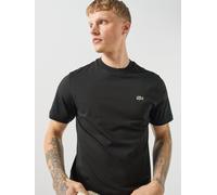 Lacoste Mid Weight Cotton Jersey T-Shirt, Black, Size 2Xl, Men Black