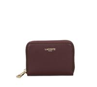Lacoste mini Champs-Élysées logo-print leather wallet - Red OS