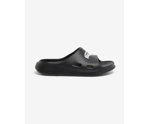 Lacoste Molded Slide flip flops black white - 43