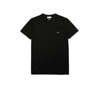 Lacoste Monochrome Cotton Pima Jersey Crew-Neck T-Shirt, Black - Medium