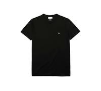 Lacoste Monochrome Cotton Pima Jersey Crew-Neck T-Shirt, Black - Small