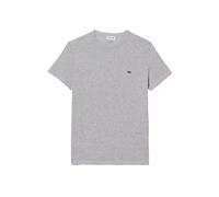 Lacoste Monochrome Cotton Pima Jersey Crew-Neck T-Shirt, Grey - Large