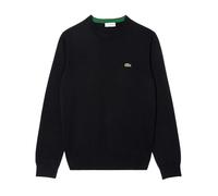 Lacoste Monochrome Crew Neck Sweater Black - M