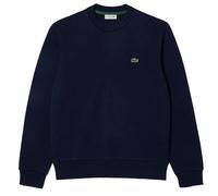 Lacoste Mens Organic Cotton Crew Neck Sweater - Navy Blue 166