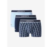 Lacoste Monogram Boxers Blue White (3 units) - S
