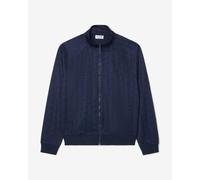 Lacoste Monogram Jacquard Zipped Jacket - Navy L/5 L/5