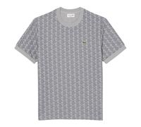 Lacoste Monogram Jacquard T-shirt Grey