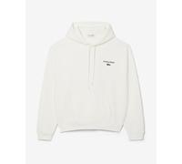 Lacoste Multi Print Fleece Hoodie White - XL