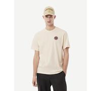 Lacoste Multi Print Logo Short Sleeve T-Shirt Beige - XL