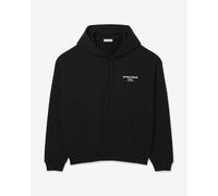 Lacoste Multi Print pure black fleece hoodie - L