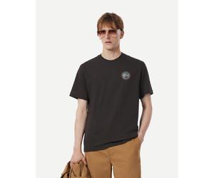 Lacoste Multi Print Short Sleeve T-shirt Black - XXL