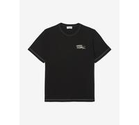 Lacoste Multi Print Short Sleeve T-Shirt Pure Black - L