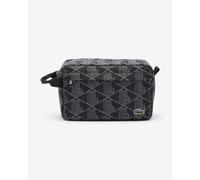 Lacoste Neocroc Jacquard Motif toiletry bag Black White