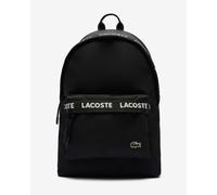 Lacoste Neocroc Logo Backpack black white