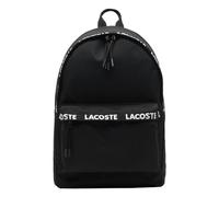 Lacoste Neocroc Men's Daypack Backpack with Laptop Compartment, Tape Noir