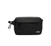 Lacoste Neocroc Unisex Adult Toiletry Bag, Black, One Size, Contemporane, Black, Taglia Unica, Contemporary