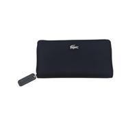 Lacoste NF4776OV Ladies Womens Large Zip Wallet Purse in Black